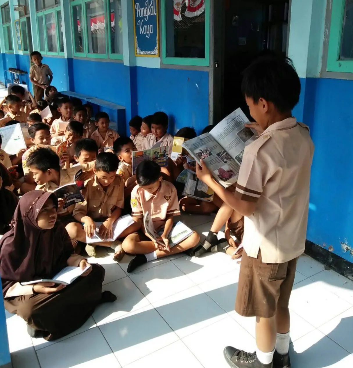 Kegiatan pembelajaran outdoor siswa